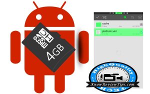 restore sd card android